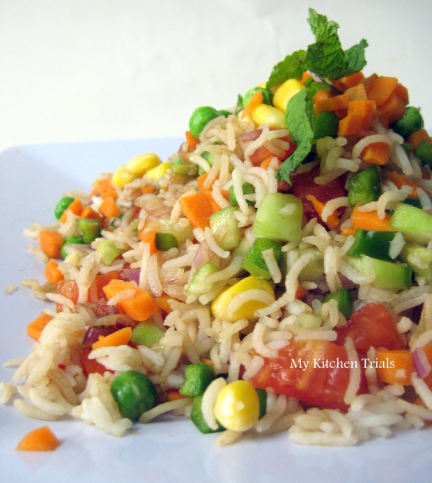 Rice Salad – My Kitchen Trials